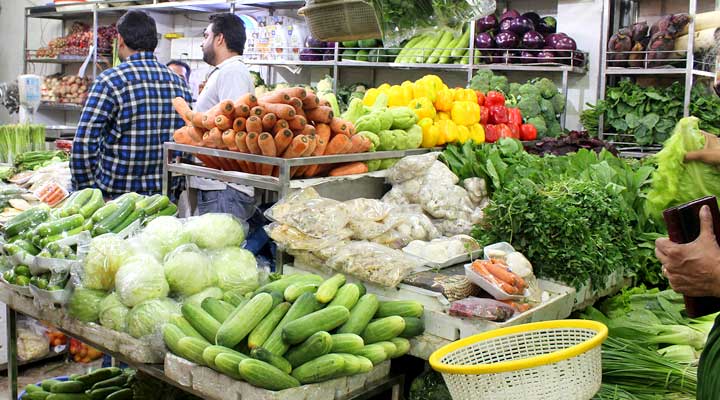 vegetables in INA Market