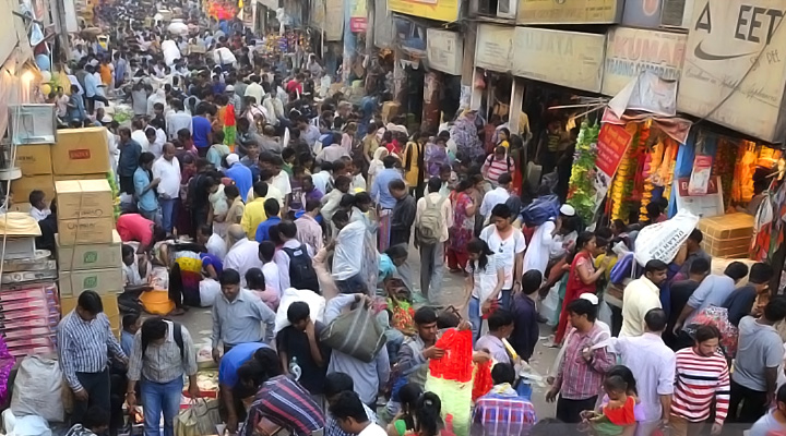 Delhi bazar