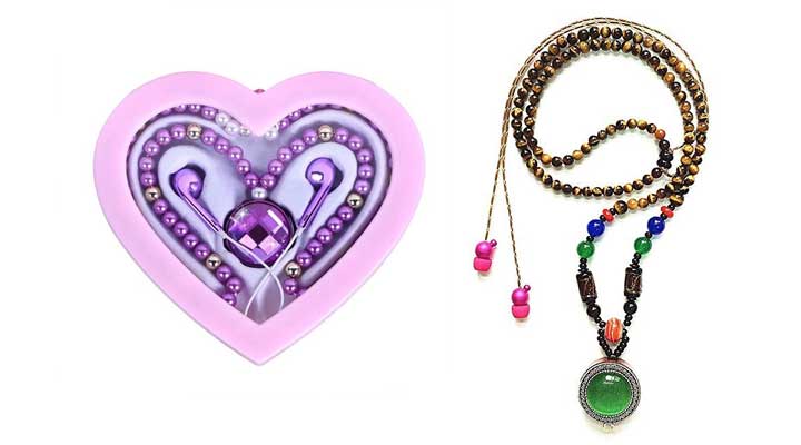 Bluetooth necklace headphone