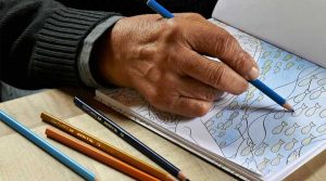 best colouring books for elderly people