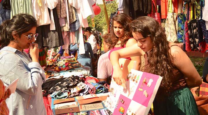 kamla ngargar market shopping destination for college students