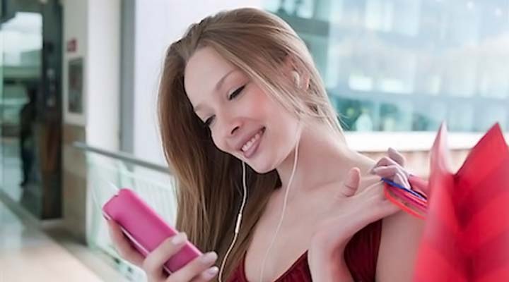 music and shopping