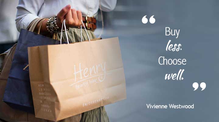 ways to save the environment while shopping