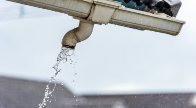 rain gutter downpipe